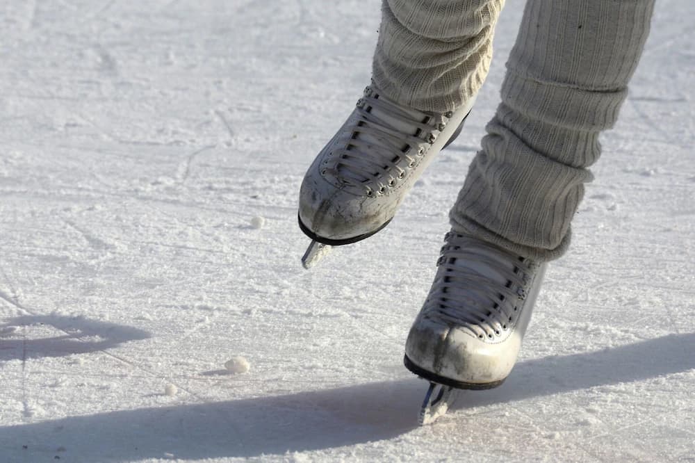 Ice skating