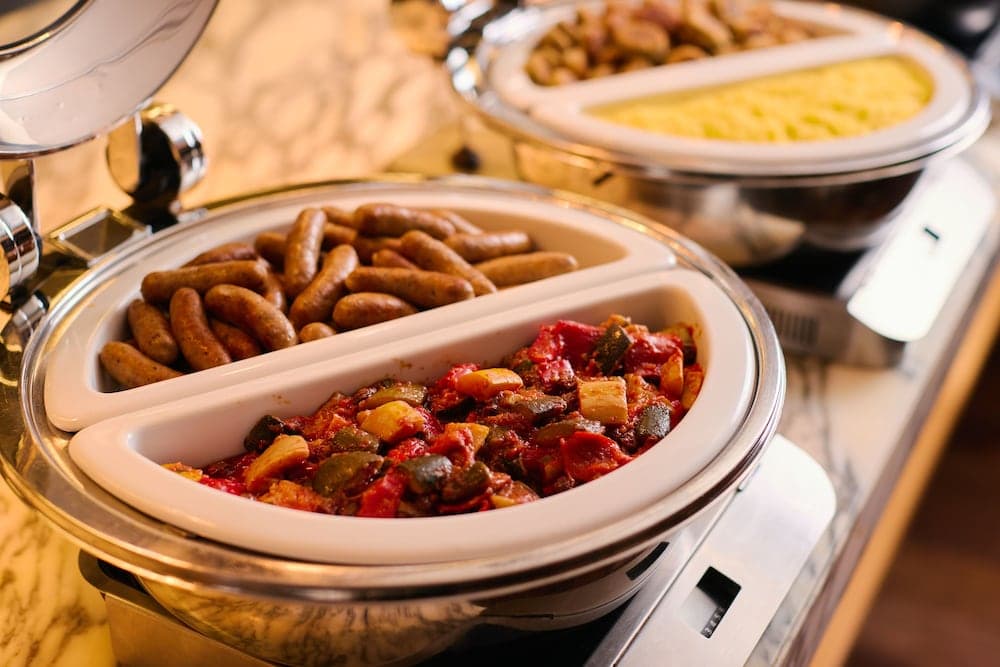 Breakfast buffet