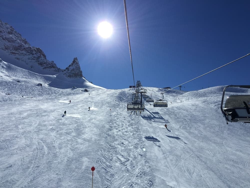 Skiing