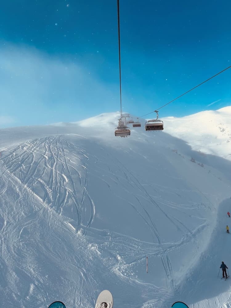 Skiing
