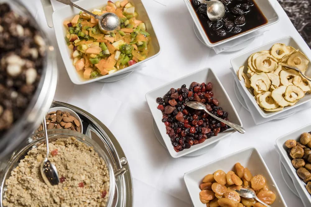 Breakfast buffet