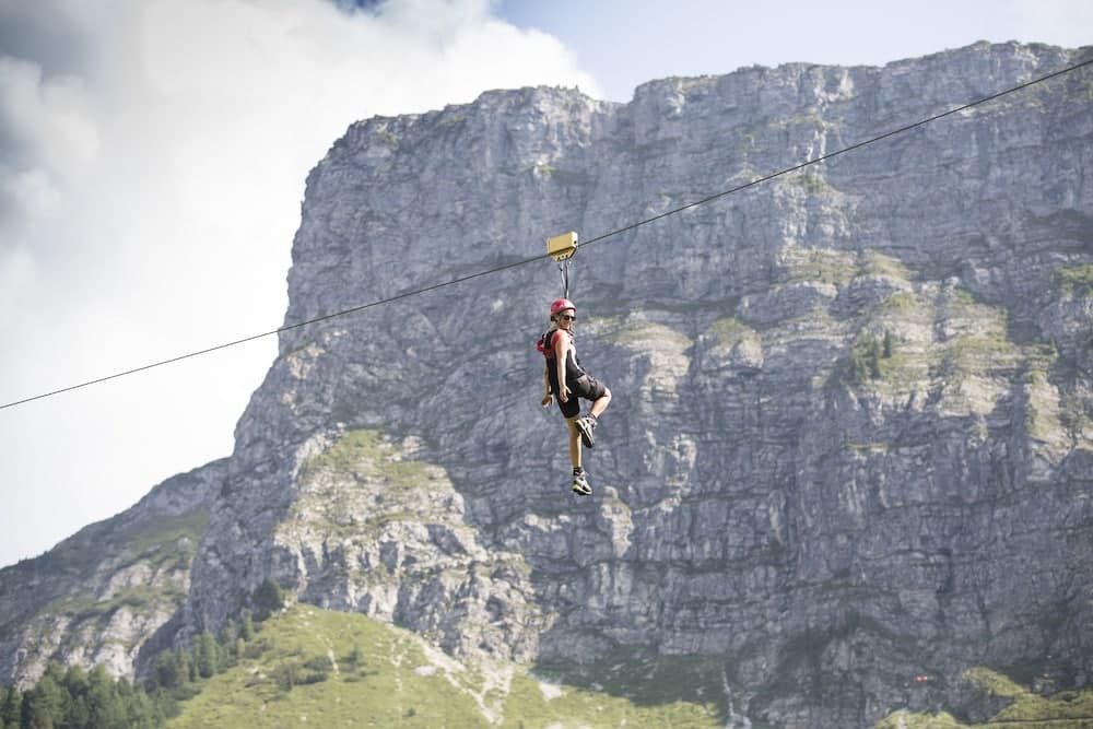 Ziplining