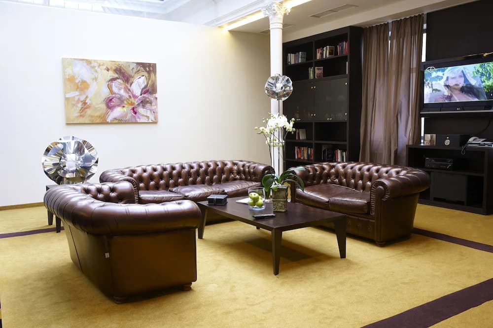 Lobby sitting area