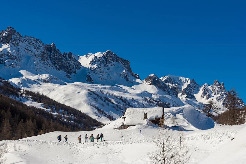Snowshoeing