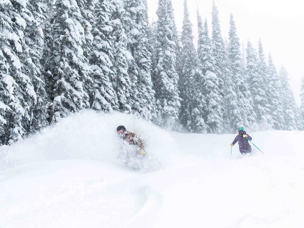 Skiing