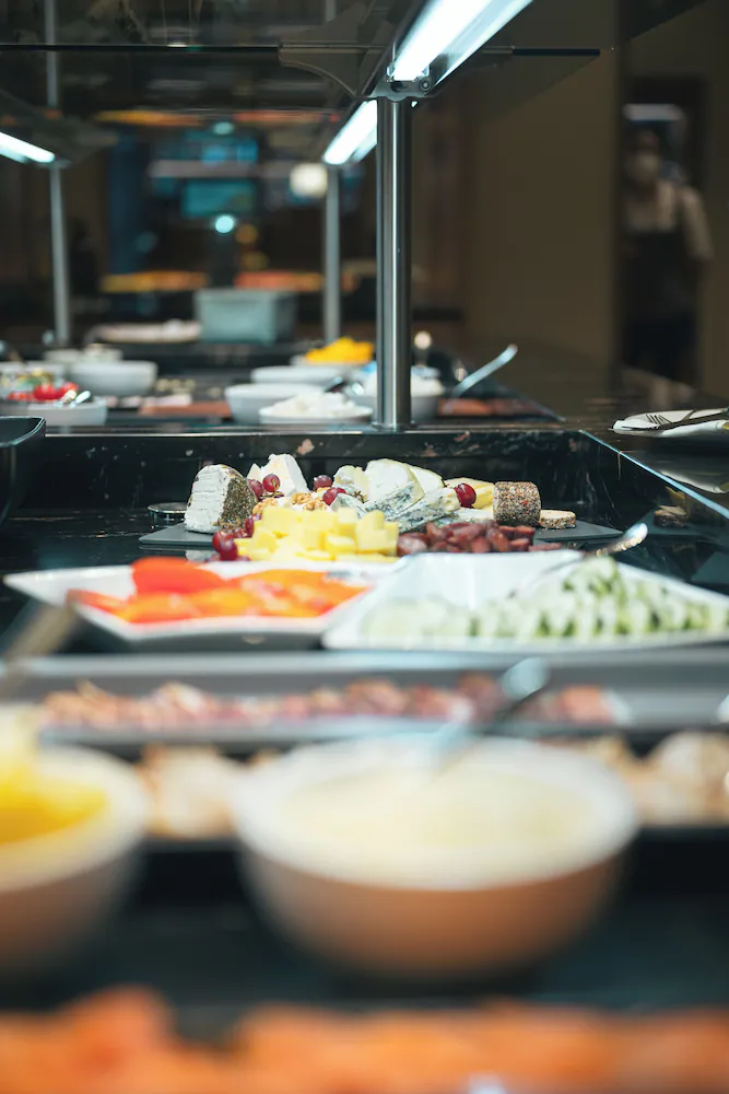 Breakfast buffet
