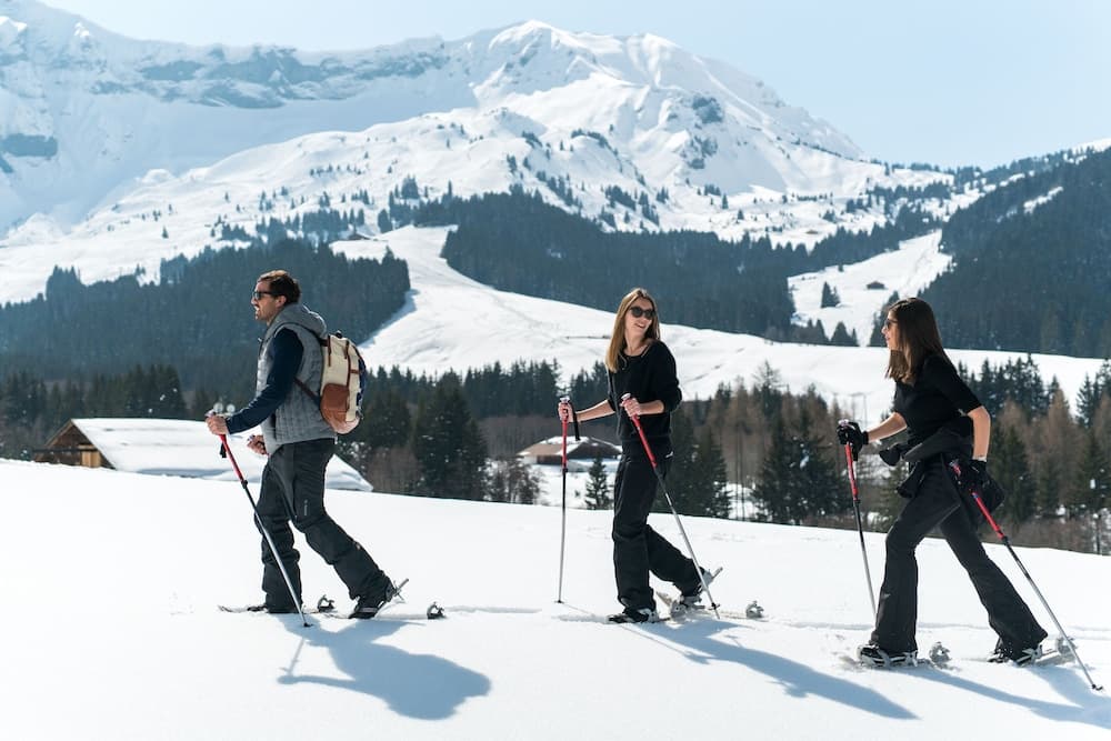 Snowshoeing