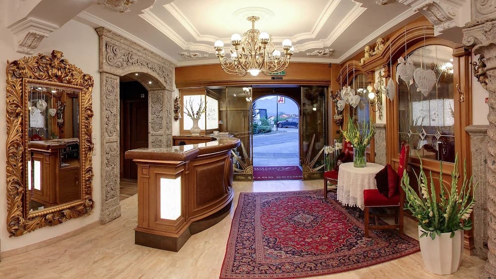 Interior entrance