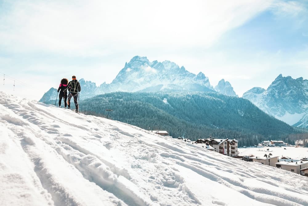 Snowshoeing