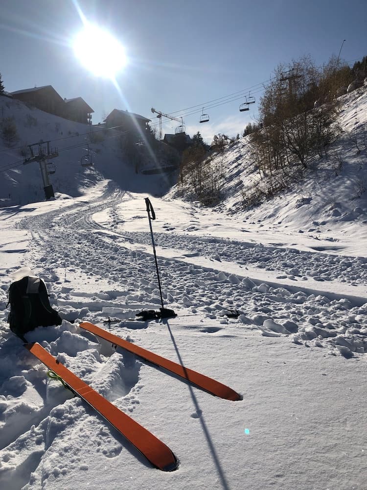 Skiing