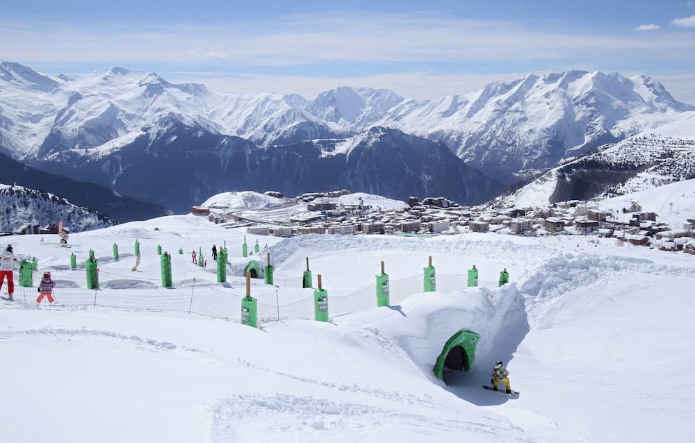 Skiing