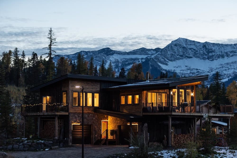 Front of property - evening/night