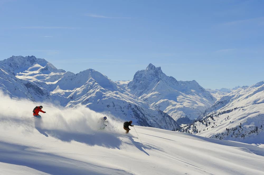 Skiing