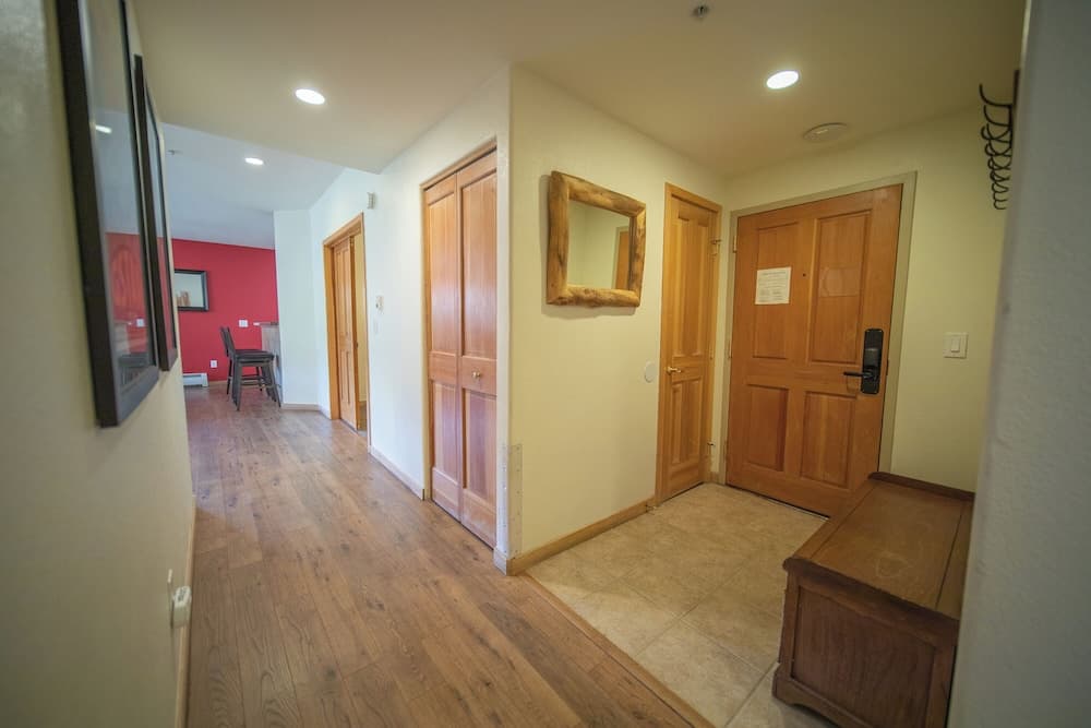 Interior entrance